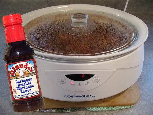 Claude’s Boston Butt in a crock