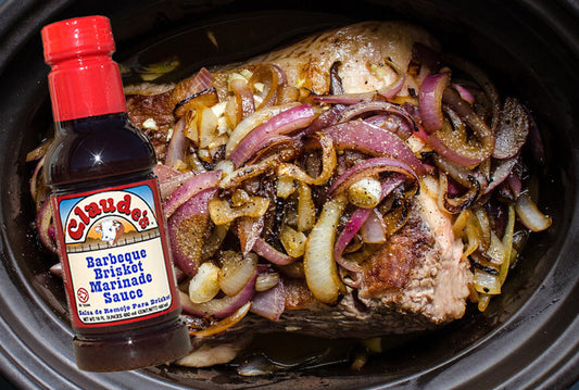 Claude’s Slow-Cooked BBQ Brisket and Onions